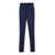 MSGM Blue Jeans With High Waist And Belt Loops In Denim Stretch Man BLUE