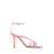 Bottega Veneta Bottega Veneta Stretch Leather Heel Sandals PINK