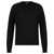 Emporio Armani Emporio Armani Logo Wool Sweater Black