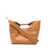 Alexander McQueen Alexander McQueen The Bow Small Leather Tote Bag Brown