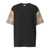 Burberry Burberry Black Cotton Carrcick Check T-Shirt Black