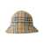 Burberry Burberry Check Motif Nylon Bucket Hat Beige