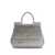 Dolce & Gabbana Dolce & Gabbana Sicily Crystal Embellished Medium Handbag SILVER