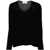 ERMANNO FIRENZE Ermanno Firenze Wool V-Necked Sweater Black