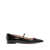 Gianvito Rossi Gianvito Rossi Ribbon Jane Patent Leather Ballet Flats Black