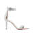 Gianvito Rossi Gianvito Rossi Portofino Starlight Leather High Heel Sandals SILVER