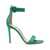 Gianvito Rossi Gianvito Rossi Portofino Starlight Leather High Heel Sandals GREEN