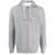 Brunello Cucinelli Brunello Cucinelli Cashmere Zipped Hoodie GREY