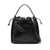 Brunello Cucinelli Brunello Cucinelli Soft Leather Bucket Bag With Precious Details Black