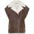 Brunello Cucinelli Brunello Cucinelli Shearling Sleeveless Biker Jacket BROWN