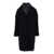 Herno Black Padded Single-Breasted Coat In Mixed Of Tech Materials Woman Black