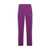 Palm Angels Palm Angels Trousers PURPLE OFF WHITE