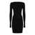 Rick Owens Rick Owens Black Viscose Dress Black