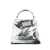 Maison Margiela Maison Margiela Calf Leather Snatched Tote Bag Multicolor