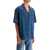 Valentino Garavani Denim Bowling Shirt For Men MEDIUM BLUE DENIM