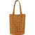 MCM Aren Tote Bucket Bag COGNAC