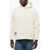 CULTURA Fleeced Hoodie With Two-Pockets White