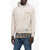 MIHARA YASUHIRO Distressed Cotton Hoodie With Double Layer Beige