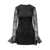 ROTATE Birger Christensen Rotate Birger Christensen Dress Shiny Black