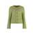 Tory Burch Tory Burch Kendra Jacquard Knit Cardigan GREEN