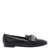 Casadei Casadei Loafers With Crystal Details Black