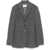 SPORTMAX Sportmax Wool Single-Breasted Jacket GREY