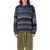 YMC Ymc Stripes Mohair Sweater NAVY