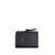 Marc Jacobs 'The Mini Compact' Black Wallet With Tonal Logo Detail In Leather Woman Black