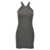 COURRÈGES Courrèges 'Criss Cross 90'S Mini' Dress GRAY