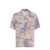 MSGM Msgm Shirt  "Dripping Camo" CAMOUFLAGE LILLA