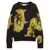 MSGM Msgm Wool Sweater With Floral Print Black