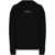 Maison Margiela Maison Margiela Felpa In Cotone Con Logo Ricamato Black