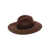 BORSALINO Borsalino Wool Felt Accessories BROWN