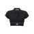 Alexander Wang Alexander Wang Black Viscose Polo Shirt Black