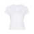 Alexander Wang Alexander Wang Essential Jsy Shrunk T-Shirt W/Puff Logo & Bound Neck Clothing GREY