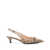 Gucci Gucci Gg Motif Slingback Pumps Beige