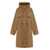 Burberry Burberry Technical Fabric Hooded Jacket Brown