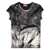 Diesel Diesel Stretch Metallic-Effect T-Shirt Black