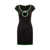 AMBUSH Ambush Dress With Heart Jewel Black