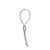 Fabiana Filippi Fabiana Filippi Knot Detail Long Necklace SILVER