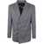 Family First Family First Double Breasted Striped Blazer Clothing GREY