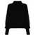 CLOSED Closed Funnel Neck Copped Clothing 100 BLACK