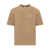 DRÔLE DE MONSIEUR Drôle De Monsieur T-Shirt With Logo BROWN