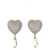 Alessandra Rich Alessandra Rich Silver-Tone Brass Earrings CRY-SILVER