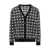 Kenzo Kenzo Cardigan With Geometric Pattern Black