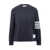 Thom Browne Thom Browne Jersey 4 Bar T-Shirt BLUE