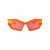 Givenchy Givenchy Sunglasses 43C MATTE ORANGE / SMOKE MIRROR