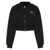 adidas by Stella McCartney Adidas By Stella Mccartney Cropped Zipped Hoodie Clothing Black