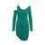 JW Anderson JW Anderson Dress With Cut-Out GREEN