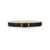 Paul Smith Paul Smith Signature Stripe Leather Belt Black